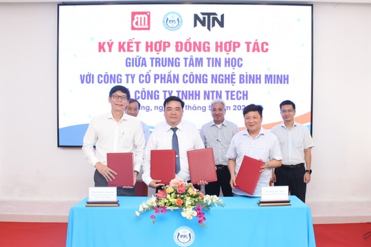 Trường Đại học Sư phạm Kỹ thuật ký kết hợp tác với 4 doanh nghiệp công nghệ