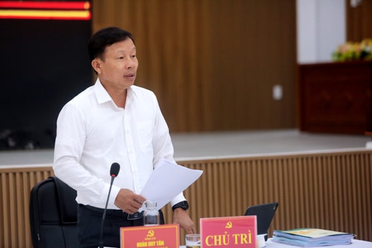 Đoàn kiểm tra của Ban Thường vụ Thành ủy Đà Nẵng làm việc với các phường phía Nam