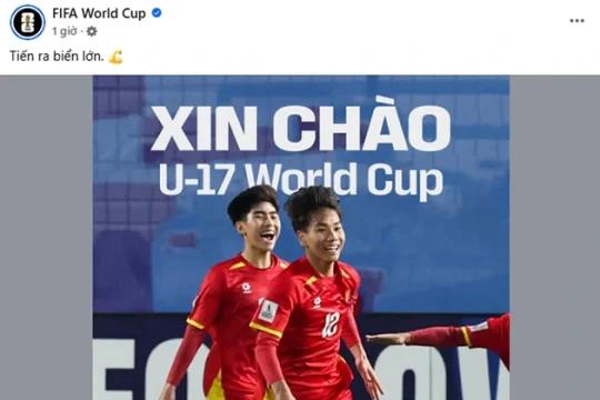 U17 Việt Nam lần đầu dự World Cup: Kỳ tích lịch sử và lời chào tiếng Việt từ FIFA