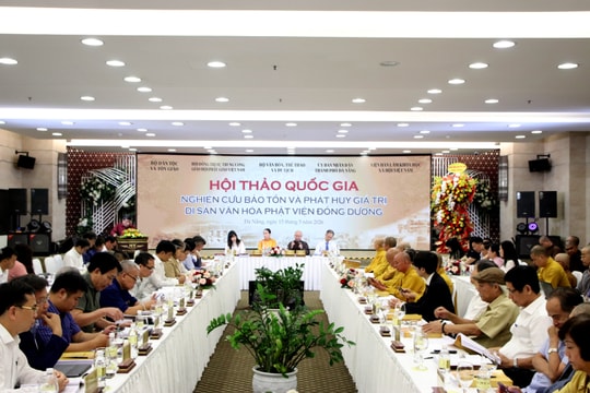 Đề xuất định hướng bảo tồn, phát huy giá trị di sản văn hóa Phật viện Đồng Dương