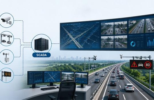 ATSCADA cung cấp SCADA quản lý tình trạng giao thông trên cao tốc