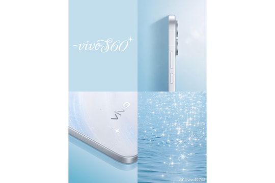 vivo S60 Series lộ diện thiết kế mặt lưng ánh biển cùng cấu hình pin 7.000mAh ấn tượng