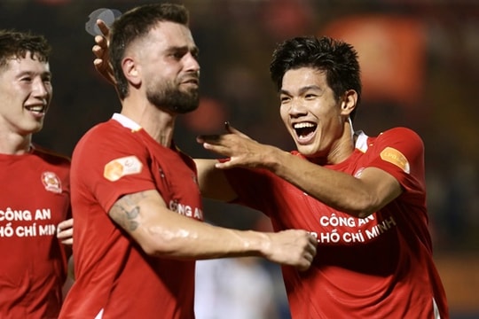 Công an Hà Nội trước cơ hội đăng quang V-League 2025/26 sớm 3 vòng đấu tại Hàng Đẫy