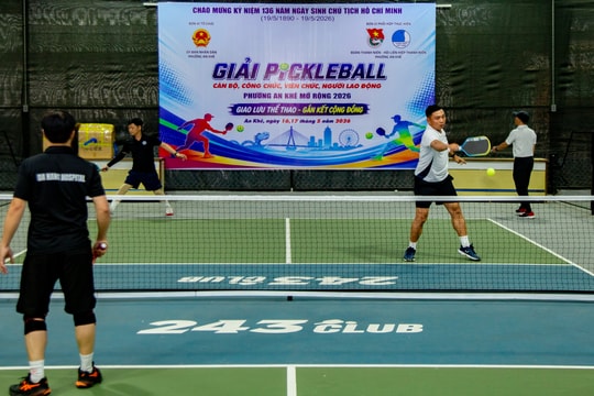 Sôi động Giải Pickleball phường An Khê mở rộng 2026