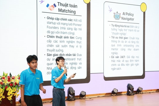 7 dự án xuất sắc tranh tài tại vòng chung kết cuộc thi khởi nghiệp trong sinh viên