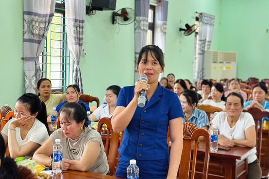 Phường Điện Bàn Đông trang bị kỹ năng phòng chống bạo lực, xâm hại cho phụ nữ
