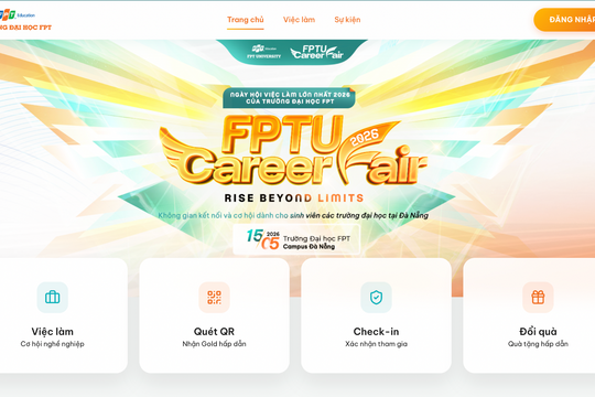 FPTU Career Fair 2026: Hơn 1.000 cơ hội việc làm và thực tập dành cho sinh viên Đà Nẵng