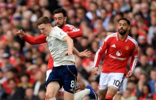 Bruno Fernandes công khai lôi kéo Elliot Anderson về Man Utd sau màn trình diễn điểm 9.2