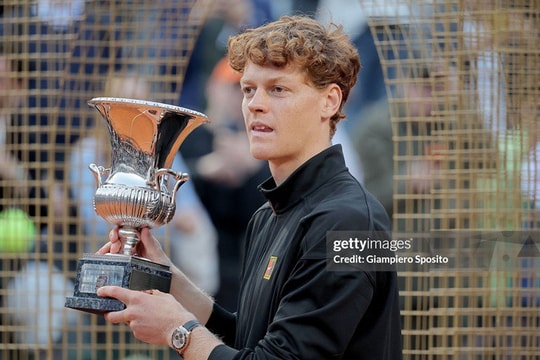 Jannik Sinner vô địch Rome Open: Kỳ tích Golden Masters và dấu ấn lịch sử 50 năm