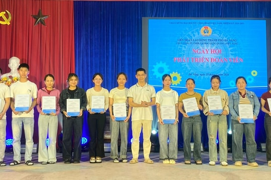 Ngày hội phát triển đoàn viên mới