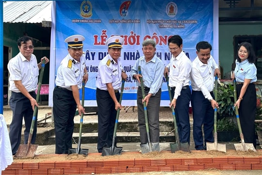 Xây nhà mới cho nạn nhân da cam xã Phước Trà