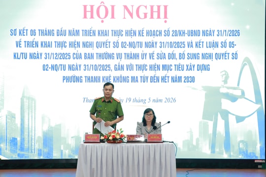 Phường Thanh Khê chung tay xây dựng địa bàn không ma túy