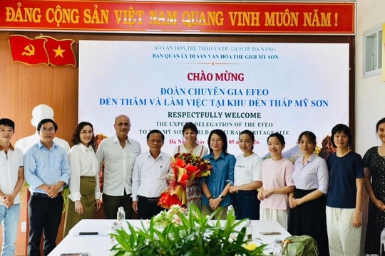 Viện Viễn Đông Bác Cổ Pháp sẽ hỗ trợ dịch các văn bia Chăm Mỹ Sơn