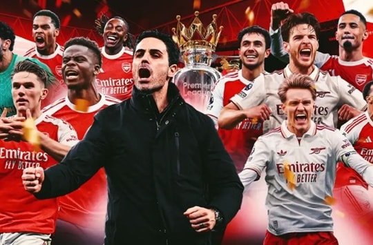 Arsenal vô địch Ngoại hạng Anh 2025/26: Sự lên ngôi của bản lĩnh và chiều sâu đội hình