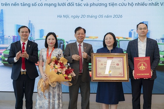 VETC xác lập Kỷ lục Việt Nam về mạng lưới cứu hộ ô tô trên nền tảng số