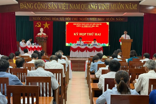 Tổng nguồn vốn đầu tư công giai đoạn 2026 - 2030 của xã Tiên Phước hơn 281 tỷ đồng
