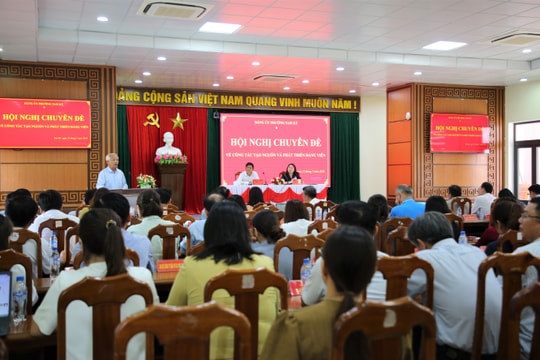 Phường Tam Kỳ tập trung tạo nguồn, nâng cao chất lượng phát triển đảng viên