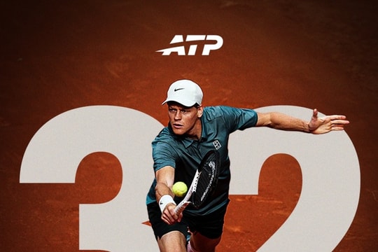 Jannik Sinner lập Career Golden Masters: Kỷ lục vượt mặt Big 3 tại Rome Open