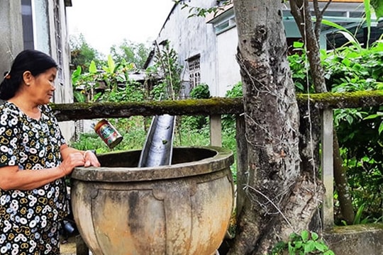 Nhiều địa phương thiếu nước sinh hoạt