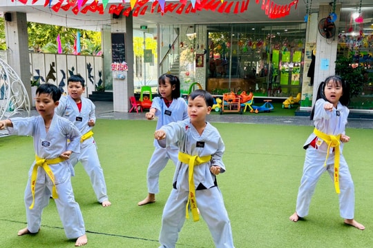 Đa dạng sân chơi hè giúp trẻ phát triển toàn diện