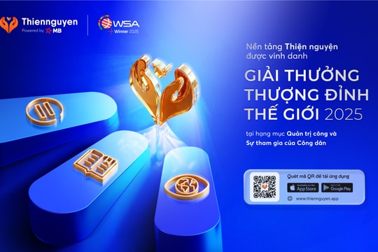 World Summit Awards 2025 vinh danh Nền tảng Thiện nguyện của Việt Nam