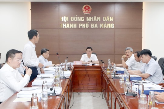 Thẩm tra các nội dung lĩnh vực đô thị trình kỳ họp chuyên đề HĐND thành phố Đà Nẵng