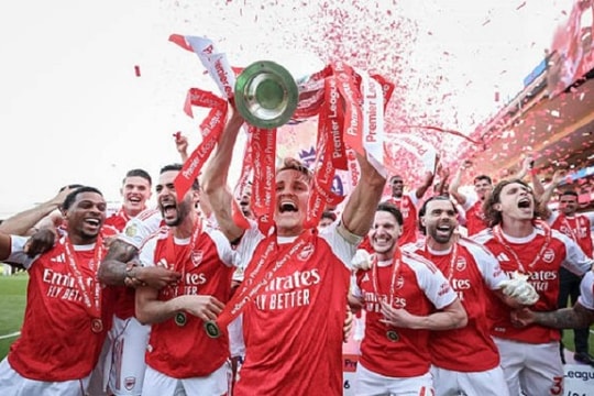 Arsenal sau chức vô địch Ngoại hạng Anh: Kỷ nguyên thống trị của Mikel Arteta chính thức bắt đầu?