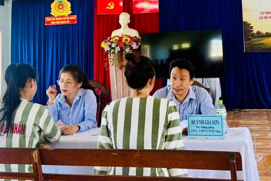 Định hướng nghề nghiệp cho phạm nhân tái hòa nhập cộng đồng