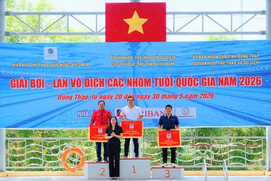 Bơi Đà Nẵng giành 27 huy chương tại Giải bơi vô địch các nhóm tuổi quốc gia