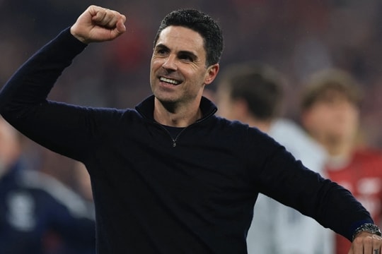 Arsenal và Mikel Arteta: Tham vọng hoàn tất cú đúp Champions League sau 20 năm chờ đợi