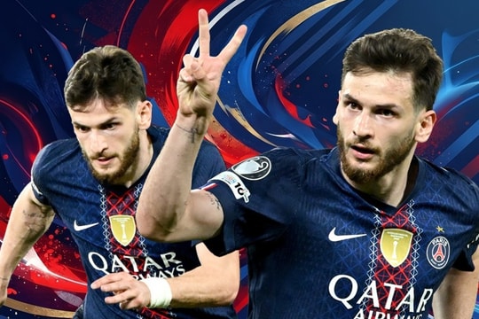 Kvaratskhelia: 'Vũ khí hủy diệt' của PSG thách thức hàng thủ Arsenal tại chung kết Champions League