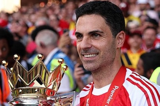 Mikel Arteta giành giải HLV xuất sắc nhất năm sau chức vô địch lịch sử cùng Arsenal