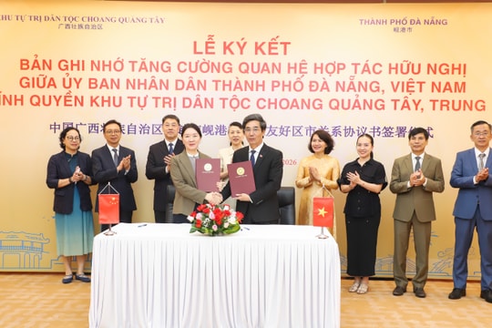 Đà Nẵng thúc đẩy hợp tác với Khu tự trị dân tộc Choang Quảng Tây (Trung Quốc)