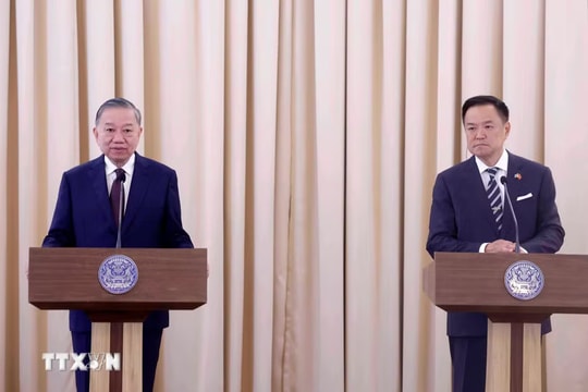 Việt Nam - Thái Lan sẽ đẩy mạnh hợp tác các lĩnh vực tiềm năng