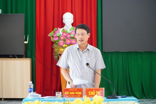 Tập trung tháo gỡ khó khăn về hạ tầng và công tác cán bộ tại xã Bến Giằng