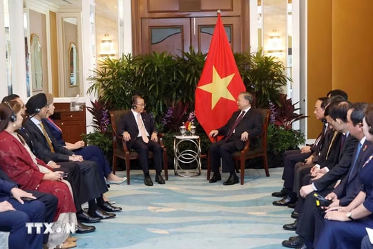 Việt Nam - Singapore thúc đẩy hợp tác nghị viện và Đối tác Chiến lược Toàn diện