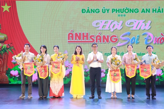 Phường An Hải sôi nổi hội thi “Ánh sáng soi đường”