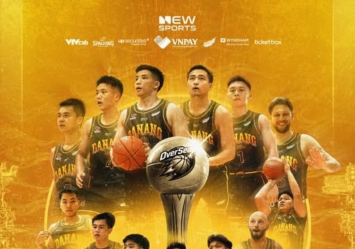 Đội Overseas vô địch Giải bóng rổ Danang Pro-Am Basketball Championship 2026