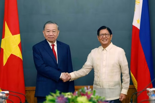 Tổng Bí thư, Chủ tịch nước Tô Lâm hội đàm với Tổng thống Philippines