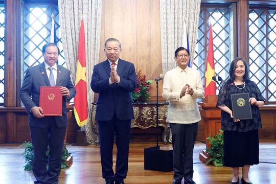 Việt Nam - Philippines nâng cấp quan hệ lên Đối tác Chiến lược tăng cường