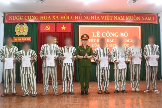 99 phạm nhân tại Đà Nẵng được đặc xá năm 2026