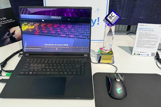 Gigabyte khuấy đảo Computex 2026 với laptop RTX 50 series và trợ lý AI GiMATE