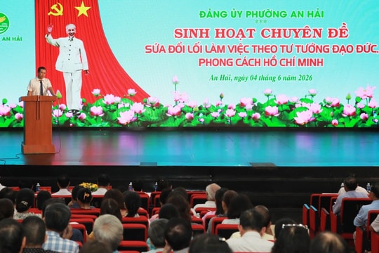 Phường An Hải biểu dương 25 tập thể, cá nhân tiêu biểu trong học tập và làm theo Bác