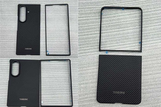 Samsung hé lộ chiến lược mới qua hình ảnh ốp lưng Galaxy Z Fold8 và Z Flip8
