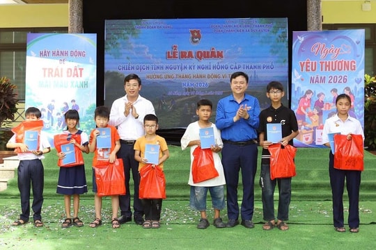 Ra quân chiến dịch tình nguyện “Kỳ nghỉ hồng” năm 2026