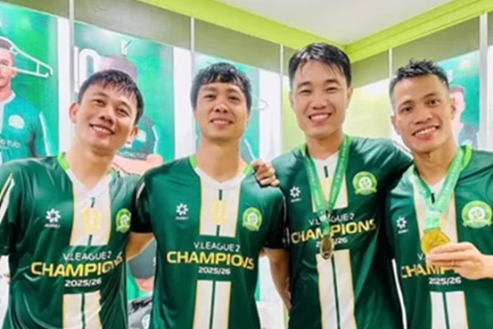 Công Phượng thăng hạng V-League cùng CLB Đồng Nai: Quả ngọt sau những thăng trầm