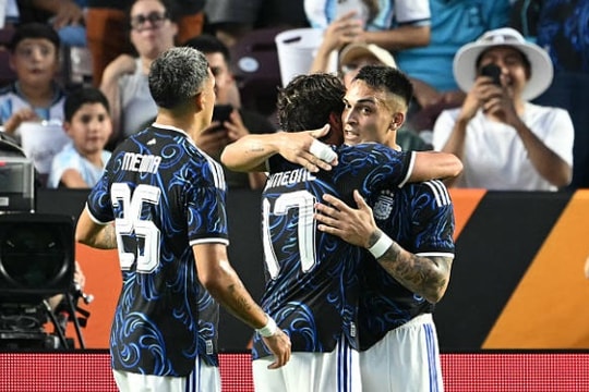 Argentina thắng nhẹ Honduras 2-0: Lautaro Martinez và Giuliano Simeone cùng lập công