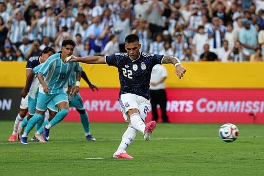 Argentina thắng nhẹ Honduras 2-0: Lautaro Martinez và Giuliano Simeone tỏa sáng khi vắng Messi