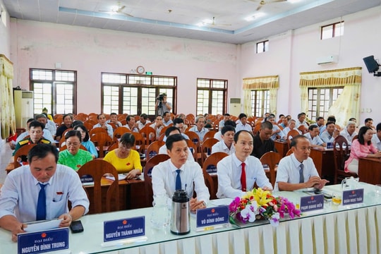 Thông qua nghị quyết tán thành chủ trương thành lập phường Đại Lộc