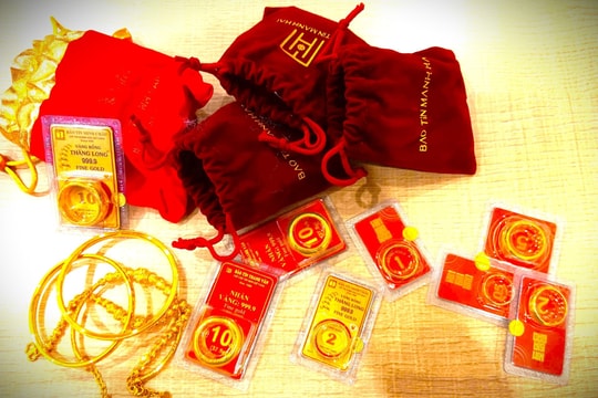 Giá vàng chiều ngày 9/6/2026: Giá vàng SJC, giá vàng 24k 9999, vàng thế giới